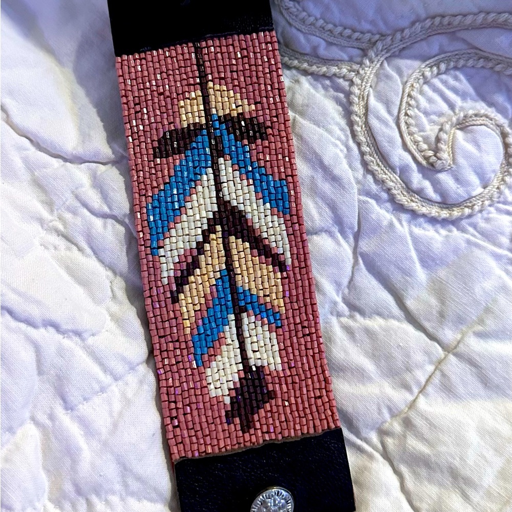Idyllwind beaded cuff bracelet